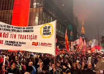 UGT participa de ato na Avenida Paulista pede fim da escala 6×1 | Notícias